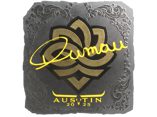 Item Sticker | dumau (Foil) | Austin 2025