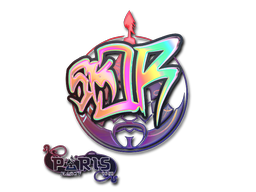 Item Sticker | sk0R (Holo) | Paris 2023