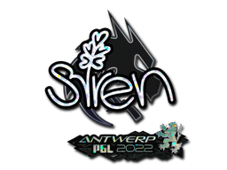Item Sticker | S1ren (Glitter) | Antwerp 2022