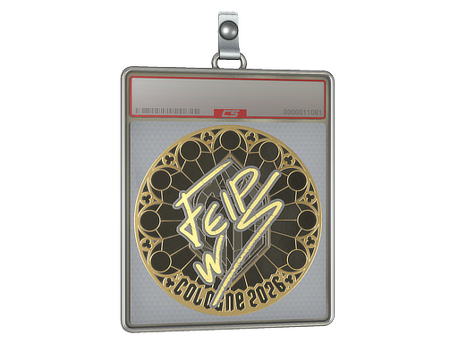 Item Sticker Slab | felps (Gold) | Cologne 2026