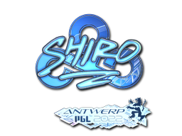Item Sticker | sh1ro (Holo) | Antwerp 2022