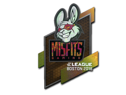 Item Sticker | Misfits Gaming (Holo) | Boston 2018