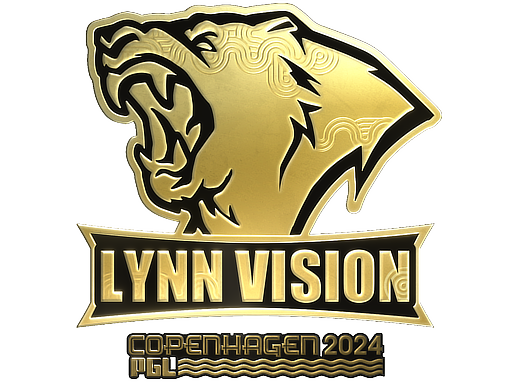 Item Sticker | Lynn Vision (Gold) | Copenhagen 2024