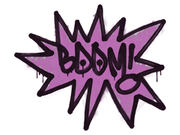 Item Sealed Graffiti | BOOM (Bazooka Pink)