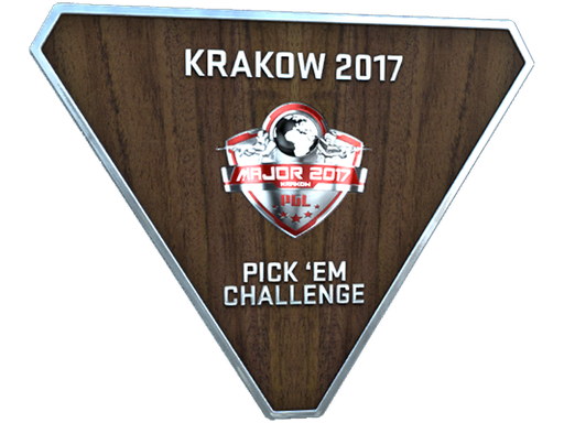 Item Silver Krakow 2017 Pick'Em Trophy