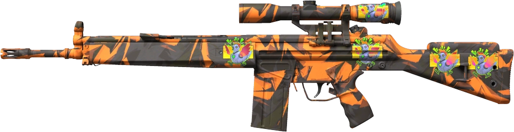 Item G3SG1 | Orange Crash