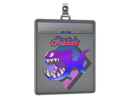 Item Sticker Slab | Purple Jaggyfish