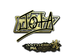 Item Sticker | JOTA (Gold) | Antwerp 2022