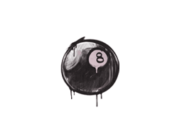 Item Graffiti | 8-Ball (War Pig Pink)