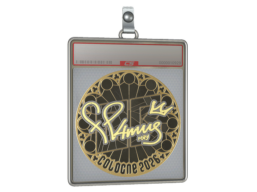 Item Sticker Slab | FL4MUS (Gold) | Cologne 2026