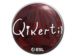 Item Sticker | qikert | Katowice 2019