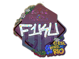 Item Sticker | F1KU (Glitter) | Rio 2022