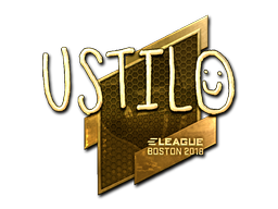 Item Sticker | USTILO (Gold) | Boston 2018