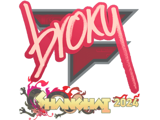 Item Sticker | broky | Shanghai 2024