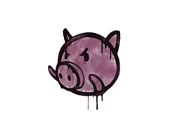 Item Graffiti | Piggles (Princess Pink)