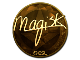 Item Sticker | Magisk (Gold) | Katowice 2019