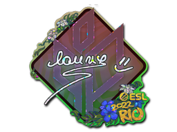 Item Sticker | lauNX (Glitter) | Rio 2022