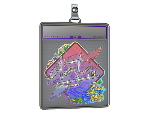 Item Sticker Slab | dgt (Glitter) | Rio 2022