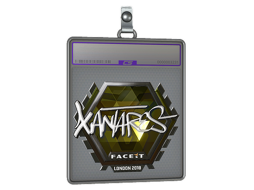 Item Sticker Slab | XANTARES (Foil) | London 2018