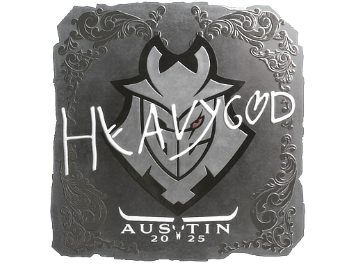 Item Sticker | Heavygod (Foil) | Austin 2025