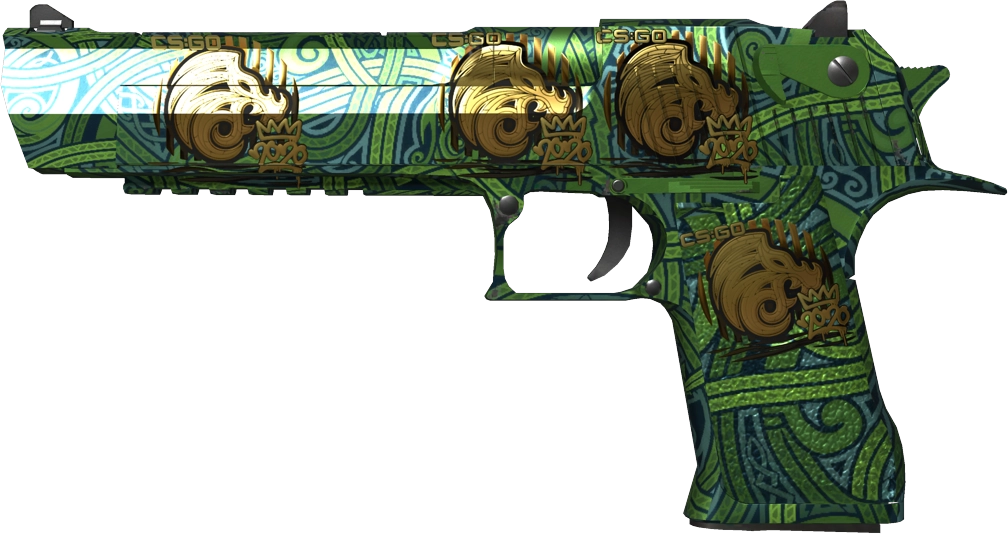 Best Desert Eagle Emerald Jörmungandr Sticker Crafts