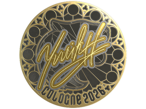 Item Sticker | yuurih (Gold) | Cologne 2026