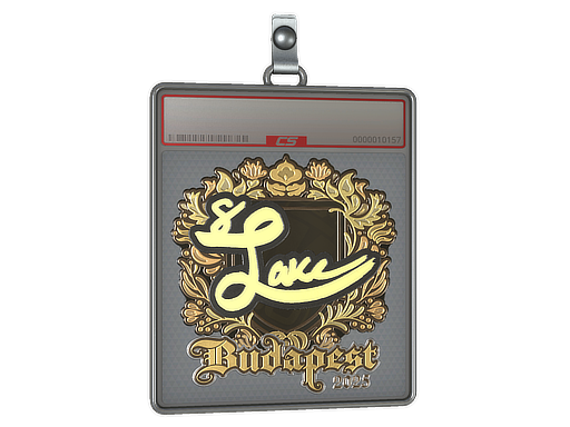 Item Sticker Slab | Lake (Gold) | Budapest 2025