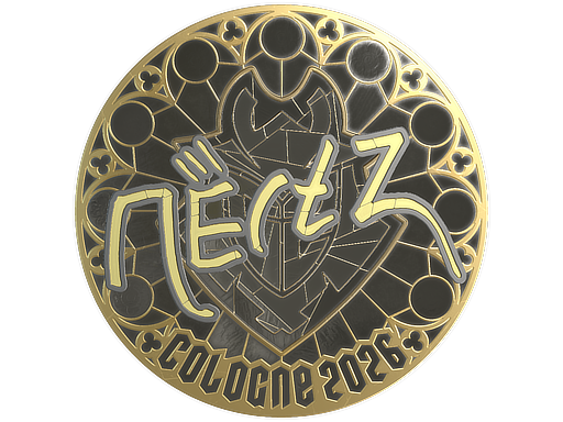Item Sticker | NertZ (Gold) | Cologne 2026
