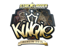 Item Sticker | kinqie (Gold) | Berlin 2019