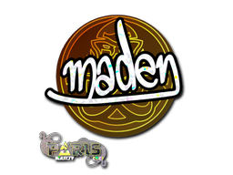 Item Sticker | maden (Glitter) | Paris 2023
