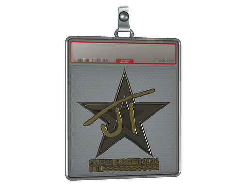 Item Sticker Slab | JT (Gold) | Copenhagen 2024