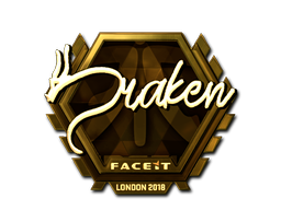 Item Sticker | draken (Gold) | London 2018