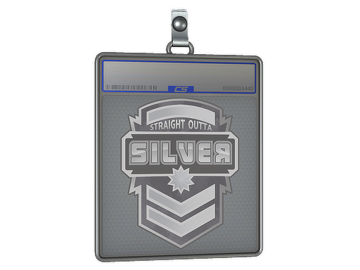 Item Sticker Slab | Silver