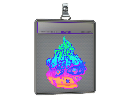 Item Sticker Slab | Liquid Fire (Holo)