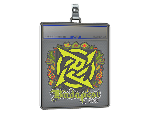 Item Sticker Slab | Ninjas in Pyjamas | Budapest 2025