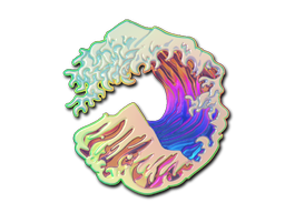 Cosmetic Sticker | Great Wave (Holo) of Craft