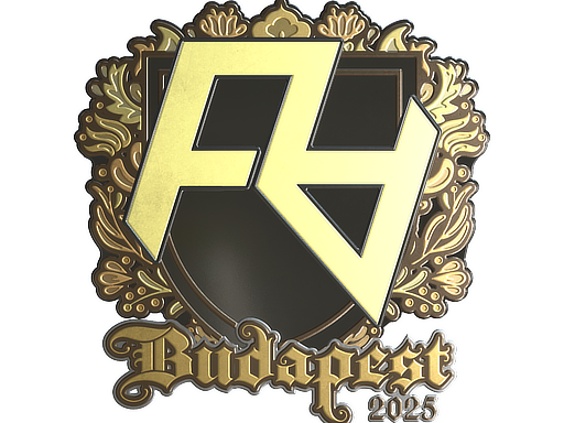 Item Sticker | Rare Atom (Gold) | Budapest 2025