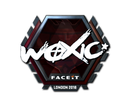 Item Sticker | woxic (Foil) | London 2018