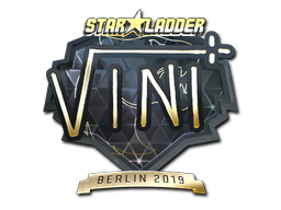 Item Sticker | VINI (Gold) | Berlin 2019