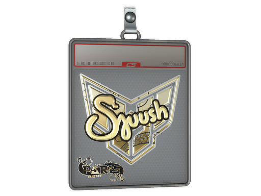 Item Sticker Slab | sjuush (Gold) | Paris 2023