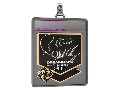 Item Sticker Slab | f0rest (Foil) | Cluj-Napoca 2015