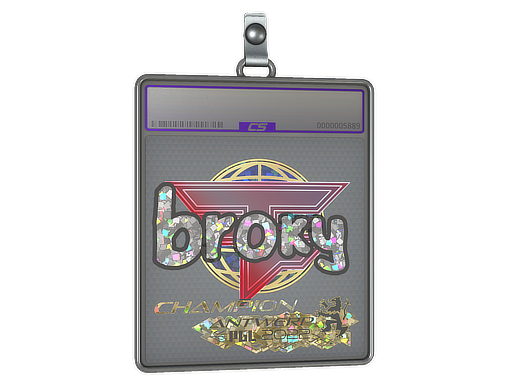 Item Sticker Slab | broky (Glitter, Champion) | Antwerp 2022