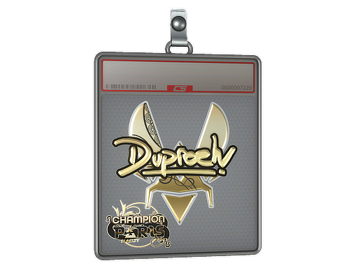 Item Sticker Slab | dupreeh (Gold, Champion) | Paris 2023