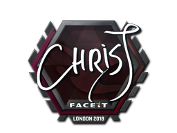 Item Sticker | chrisJ | London 2018