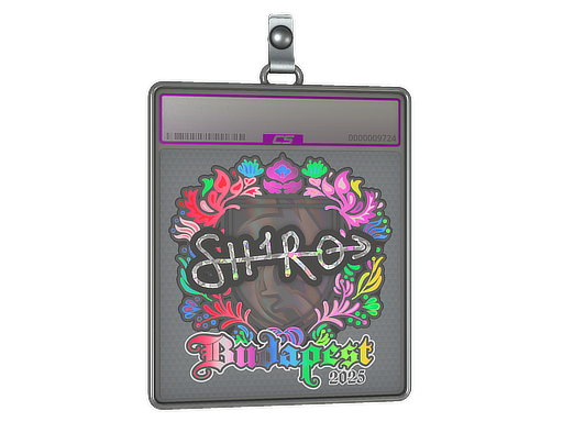 Item Sticker Slab | sh1ro (Holo) | Budapest 2025