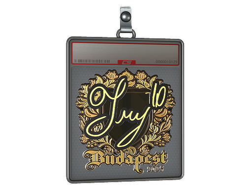 Item Sticker Slab | TRY (Gold) | Budapest 2025