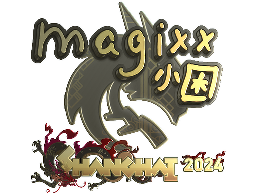 Item Sticker | magixx (Gold) | Shanghai 2024