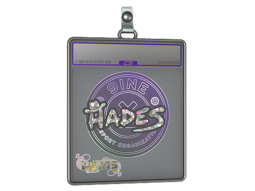 Item Sticker Slab | hades (Glitter) | Paris 2023