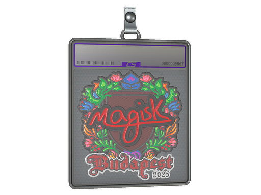 Item Sticker Slab | Magisk (Embroidered) | Budapest 2025
