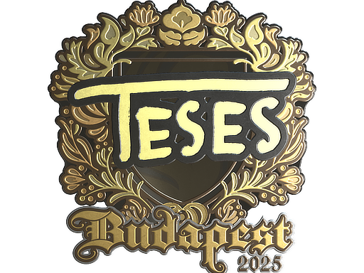 Item Sticker | TeSeS (Gold) | Budapest 2025